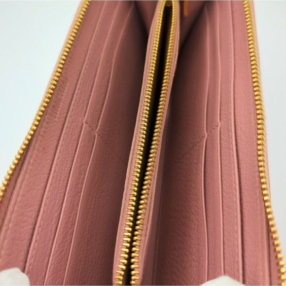 Miu Miu Pink Zip Wallet - Picture 7 of 15